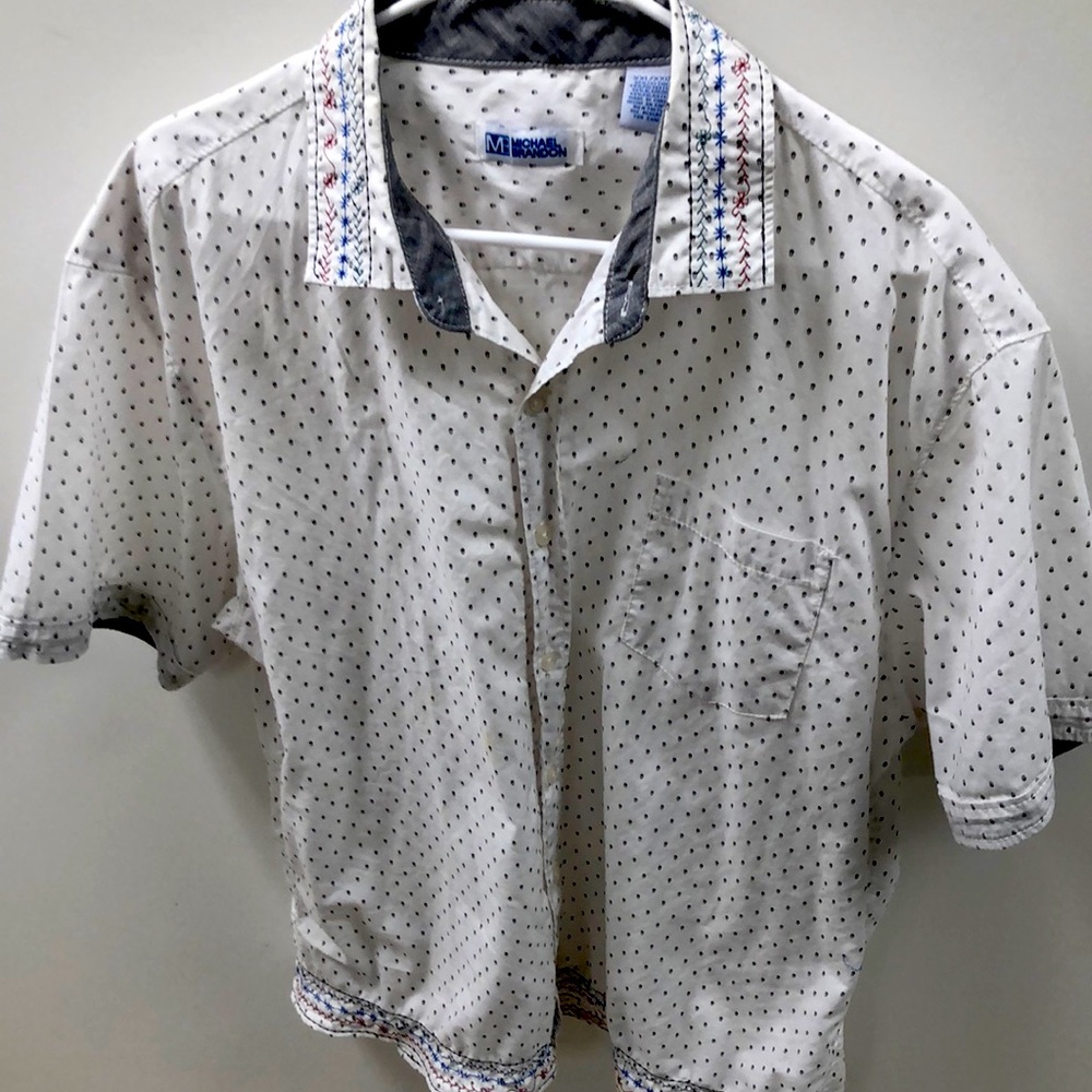 This is a custom embroidered shirt